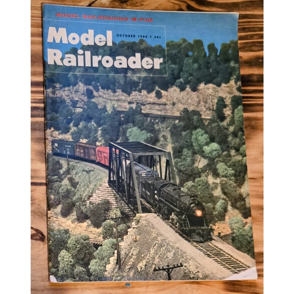 Vintage Train Journal Magazines Lot of 18 1966 1967 1968 1969 Model Railroader - Picture 11 of 16